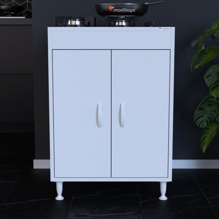 Modilayn ELİT 59,6 x 85 x 56 cm Gömme Ankastre Ocak ve Çift Raflı Mutfak Dolabı - Görsel 3