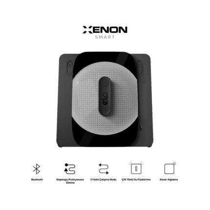 Xenon Smart Elo Cam Temizleme Robotu Ultra Sessiz Mobil Uygulama Kontrollü Kumandalı Pencere Temizlik Robotu X8681 - Görsel 3