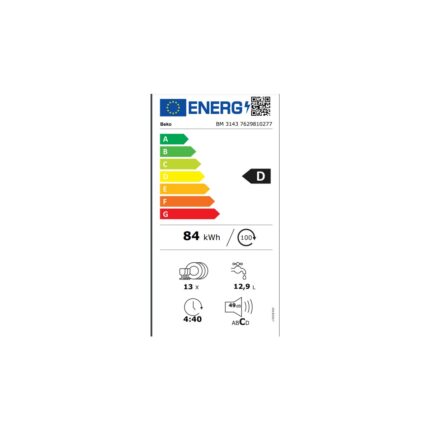 Beko BM 3143 3 Programlı Bulaşık Makinesi - Görsel 5