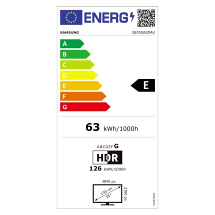 Samsung 55Q60D 55" 139 Ekran Dahili Uydu Alıcılı 4K Ultra HD Smart QLED TV - Görsel 4