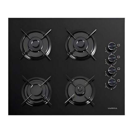 Luxell A68-SGF3-OC88-DA6-835 Platinum Siyah Ankastre Set - Görsel 2