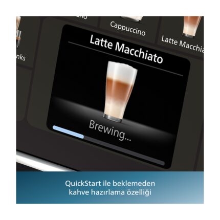 Philips EP5543/80 5500 Serisi LatteGo Tam Otomatik Espresso Makinesi 20 Sıcak ve Soğuk İçecek, Renkli Dokunmatik Ekran, - Görsel 5