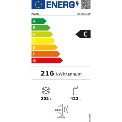Profilo BD3086ICFP C Enerji Sınıfı 624 Lt Nofrost Alttan Donduruculu Buzdolabı - Görsel 5
