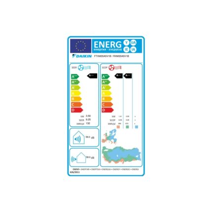 Daikin Zeta Shira Plus A+++ 12000 BTU Inverter Duvar Tipi Klima - Görsel 5