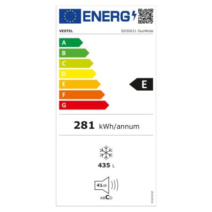 Vestel SD50011 Duomode E Enerji Sınıfı 435 Lt Statik Sandık Tipi Derin Dondurucu - Görsel 3