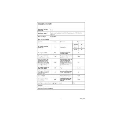 Bosch SMI4IKW50T D Enerji Sınıfı 5 Programlı Ankastre Bulaşık Makinesi - Görsel 5