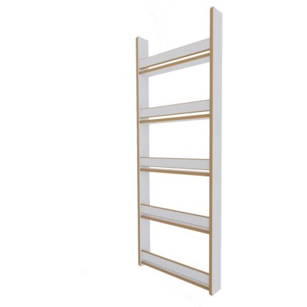 Zeo Wood Design Montessori 5 Raflı Mdf Çocuk Kitaplığı 154*60 - Görsel 3