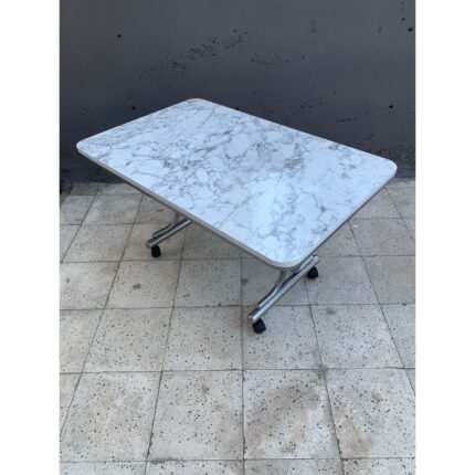 Eralya Tekerlekli Orta Sehpa, Eralya, Pratik Orta Sehpa, 70X110CM Masa, Çok Amaçlı Masa, Tekerli Sehpa - Görsel 3