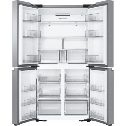 Samsung RF71DG90BESL 821 Lt Gardırop Tiği No-Frost Buzdolabı, Üçlü Soğutma, Wi-Fi - Görsel 3