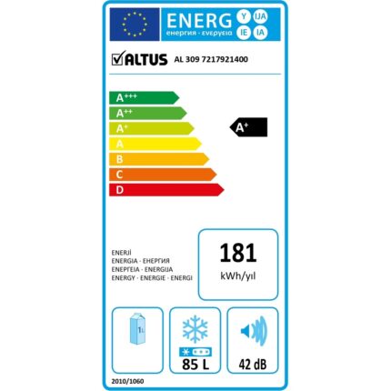 Altus Al 309 Ne E Enerji Sınıfı 95 lt Statik Derin Dondurucu - Görsel 3