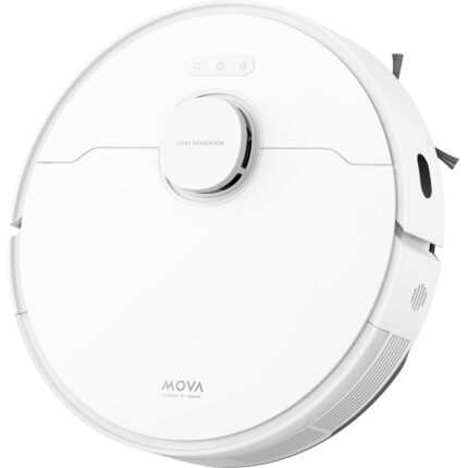 Mova S10 Robot Süpürge ve Paspas, 7,000PA Vormax™ Emiş, Vibroturbo™ Paspaslama Sistemi, Akıllı Halı Temizleme, Yükseltilebilir Tam Kauçuk Silindirik Fırça - Görsel 2