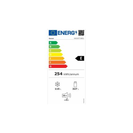 Hoover HOCG5T718EX1 E Enerji Sınıfı 442 Lt Wi-Fi Bağlantılı Kombi Tipi  No Frost Buzdolabı - Görsel 3