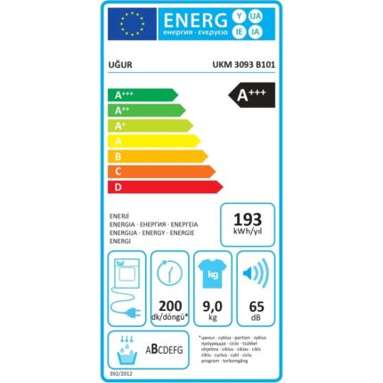 Uğur Ukm 3093 B101 9 kg Çamaşır Kurutma Makinesi - Görsel 4