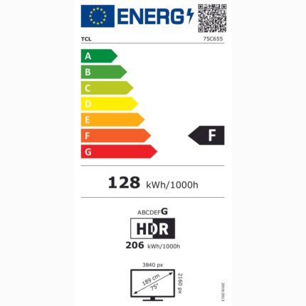 TCL 75C655GTV 75'' 189 Ekran Uydu Alıcılı 4K Ultra HD Google QLED TV - Görsel 5