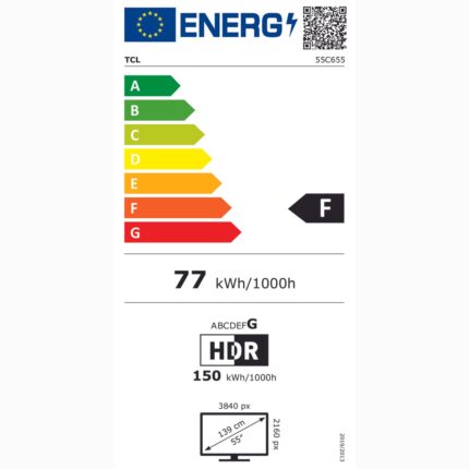 TCL 55C655 55'' 138 Ekran Uydu Alıcılı 4K Ultra HD Google QLED TV - Görsel 4