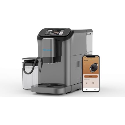 Yasomi Brewsta Ws-D5 Çelik Kahve Öğütücülü, Süt Köpürtücülü, Dokunmatik Ekranlı Full Otomatik Espresso Makinesi - Görsel 2