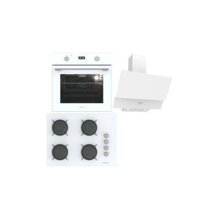 Termikel Ankastre Set (Bo O64D5C W + Bh P7144C W + Ch C6532C Ww)
