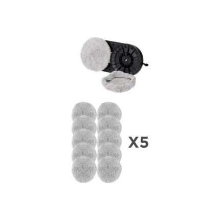 Cam Temizleme Robotu 5'li Set (10 Adet) Bez Mikro Fiber Yedek Bezi - Görsel 2