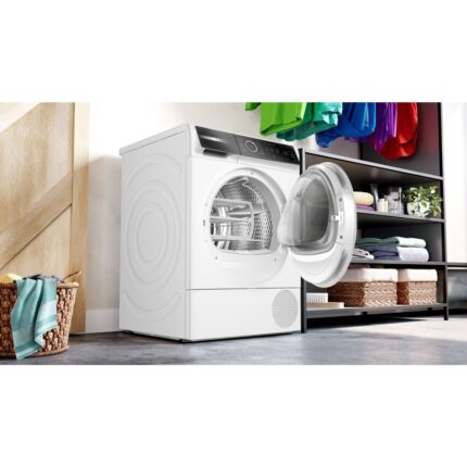 Bosch WQB245A0TR Serie 8 Kurutma Makinesi 9 kg Beyaz - Görsel 4