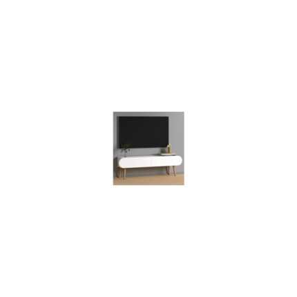 Monte Sehpa Lotus Tv Sehpası- Beyaz - Görsel 2
