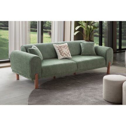Edsy Home Armoni3+3+1+1 Koltuk Takımı Yeşil - Görsel 3