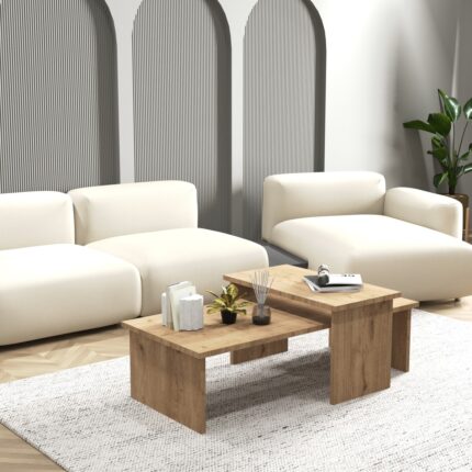 Cool Home Vera 2 'li Orta Sehpa Servis Sehpası