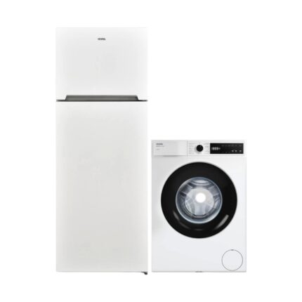 Vestel 2'li Beyaz Eşya Seti (CMI 76301 Çamaşır + NF52111 Buzdolabı)