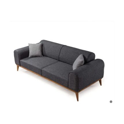 Edsy home rupon 3+3+1 koltuk takımı antrasit - Görsel 3