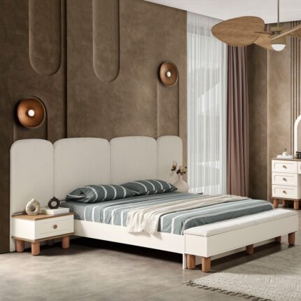 Eymense Sude Bohem Benchli Modern 6 Kapaklı Yatak Odası Takımı - Görsel 2