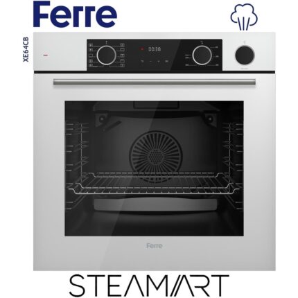 Ferre Steamart Ss Serisi Beyaz Set (SS206 + XE64CB +D064 ) - Kare Emaye Izgara - Görsel 4