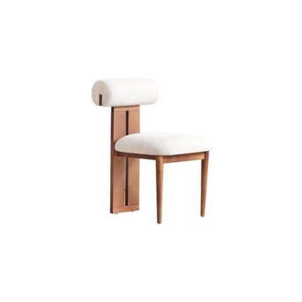 Gazzini Furniture Poofy Iskandinav Ahşap Bohem Sandalye