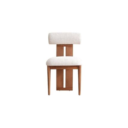 Gazzini Furniture Poofy Iskandinav Ahşap Bohem Sandalye - Görsel 2