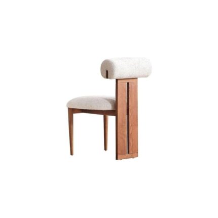 Gazzini Furniture Poofy Iskandinav Ahşap Bohem Sandalye - Görsel 4
