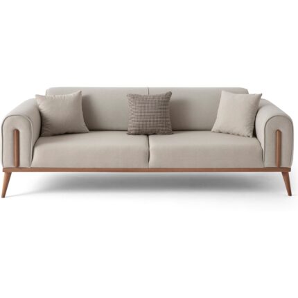 Edsy Home Riva 3+3+1 Koltuk Takımı Krem - Görsel 5