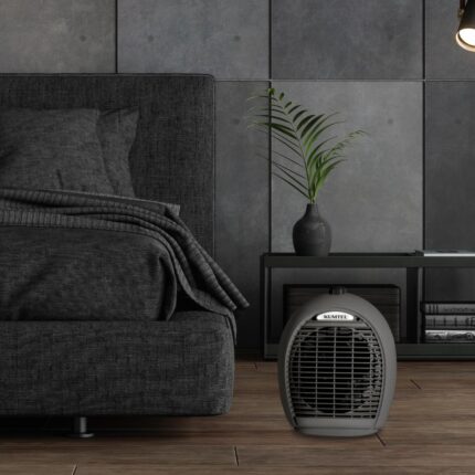 Kumtel Fanlı Isıtıcı 2000 W LX-6331 Füme - Görsel 2