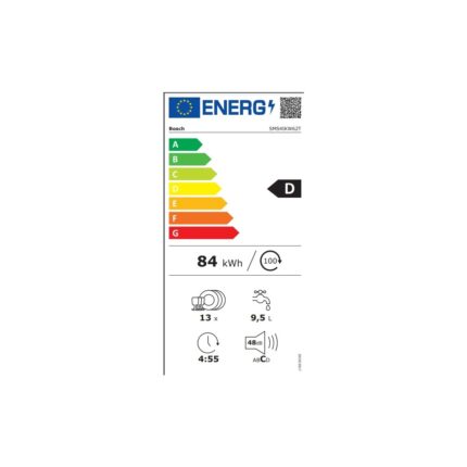 Bosch SMS4IKW62T Solo Bulaşık Makinesi - 5 Programlı, Enerji Sınıfı D, 13 Kişilik Kapasite - Görsel 4