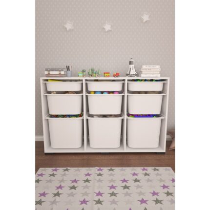 Pratico Bofi Ultra 3+3+3 Sepetli Çok Amaçlı Mutfak Kiler Dolabı - Görsel 2