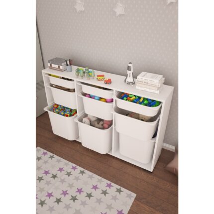 Pratico Bofi Ultra 3+3+3 Sepetli Çok Amaçlı Mutfak Kiler Dolabı - Görsel 4