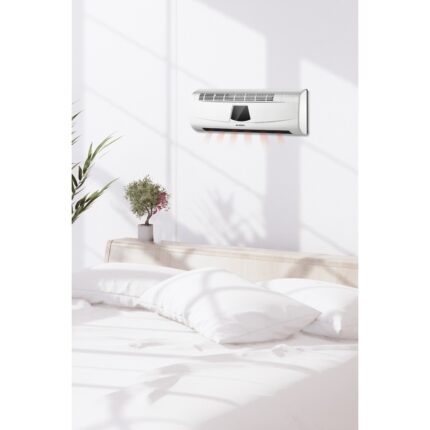 Kumtel 2000 Watt Duvara Monte Elektrikli Isıtıcı Beyaz Renk Enerji Tasarruflu Kullanım - Görsel 2