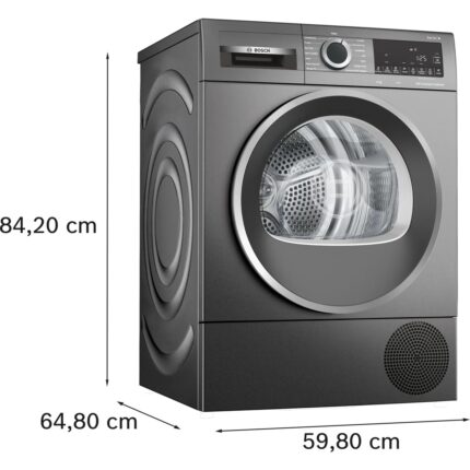 Bosch Serie 6 Isı Pompalı Kurutma Makinesi 9 kg WQG2420RTR - Görsel 4
