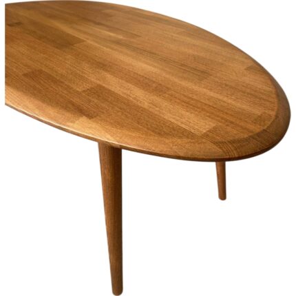 Faw Decor Asimetrik Masif Ahşap Orta Sehpa ve 3'lü Zigon / 2'li Zigon Sehpa Seti, Modern Masif Ahşap Sehpa Seti Meşe / Ceviz / Antrasit - Görsel 4