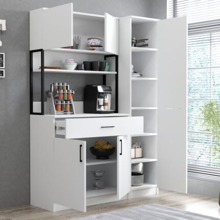 Roewood Kahve Köşesi Erzak Dolabı - Görsel 2