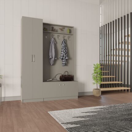 Asra Trend Vestiyer ve Portmanto V-01 150 cm
