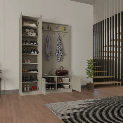 Asra Trend Vestiyer ve Portmanto V-01 150 cm - Görsel 2