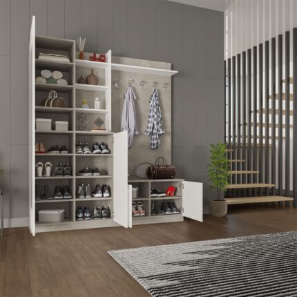 Asra Trend Vestiyer ve Portmanto V-03 180 cm - Görsel 2