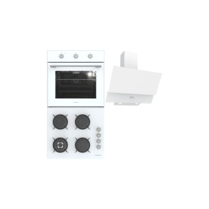 Termikel Ankastre Set (Bo O6435C W + Bh P6194C W + Ch C6532C Ww)