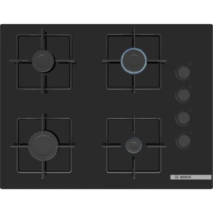 Bosch Siyah 3lü Ankastre Set 317( HBF512BB1T - POP7C6P30O - DWK63PJ60T ( 61T ) ) 67 cm Ocak - Görsel 3