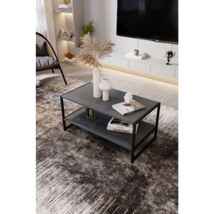 Barin Design Modern & Şık Orta Sehpa  Metal Çerçeve ile Dayanıklı Tasarım, Minimalist ve Fonksiyonel, Salon ,ofis