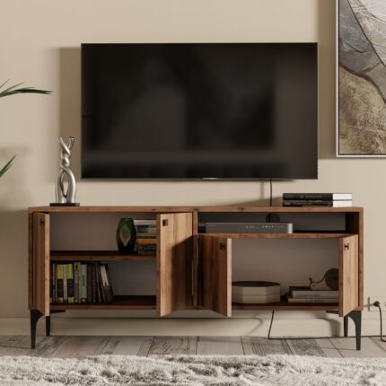 Mezza 1542 Artemıs 139 cm Tv Ünitesi Hat - Görsel 5