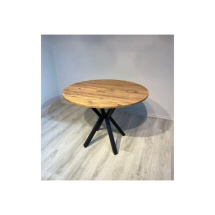 Bambeds Mobilya Yuvarlak Yemek Masası 70 x 70  cm  A.çam